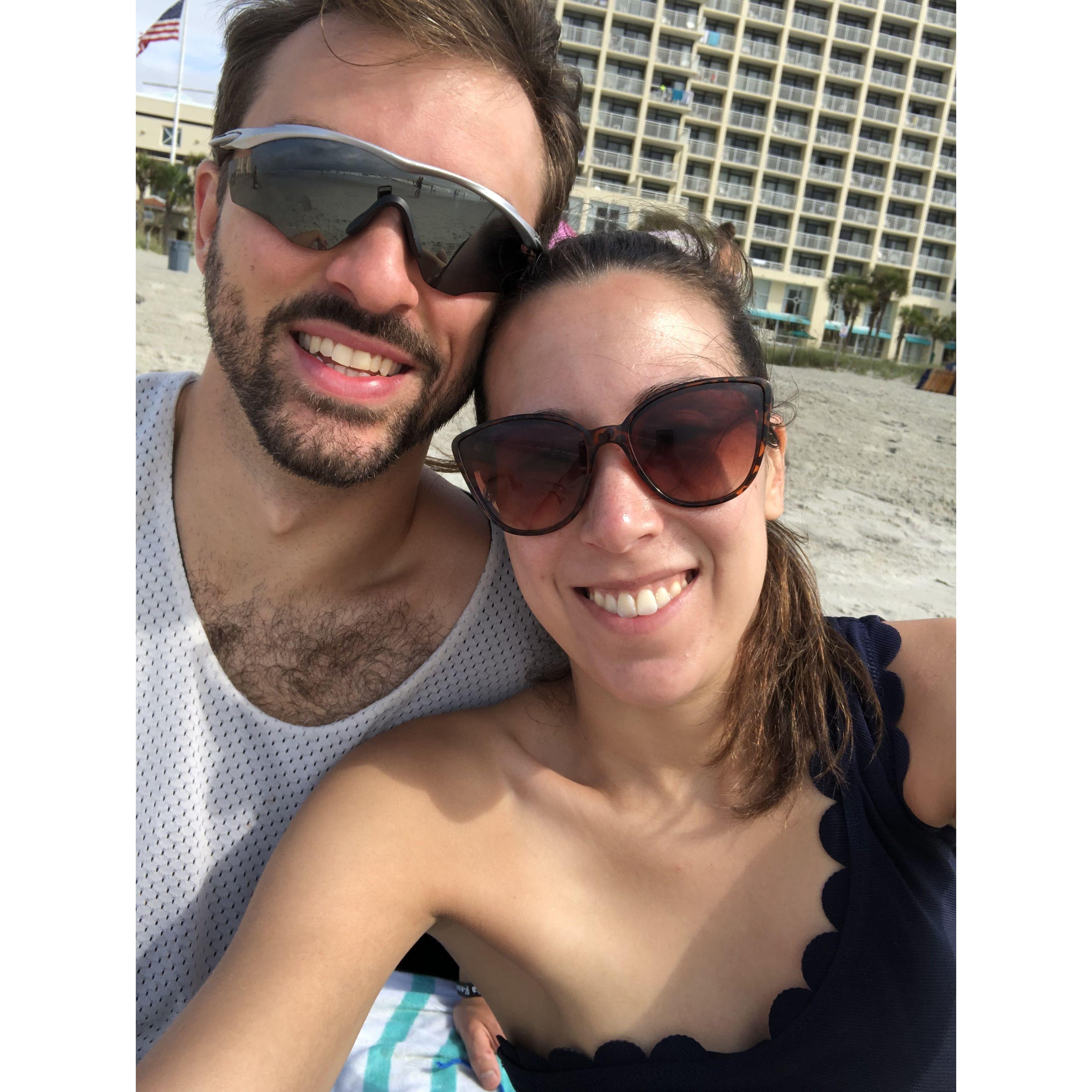 Myrtle beach trip with Alex's family