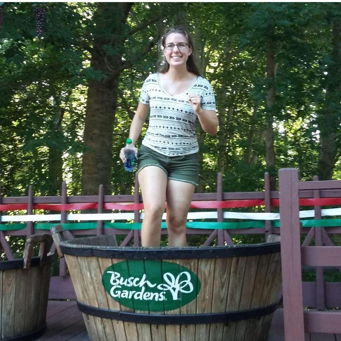 8/11/16 - My first time in Busch Gardens, Williamsburg, VA during a visit Newport News, VA