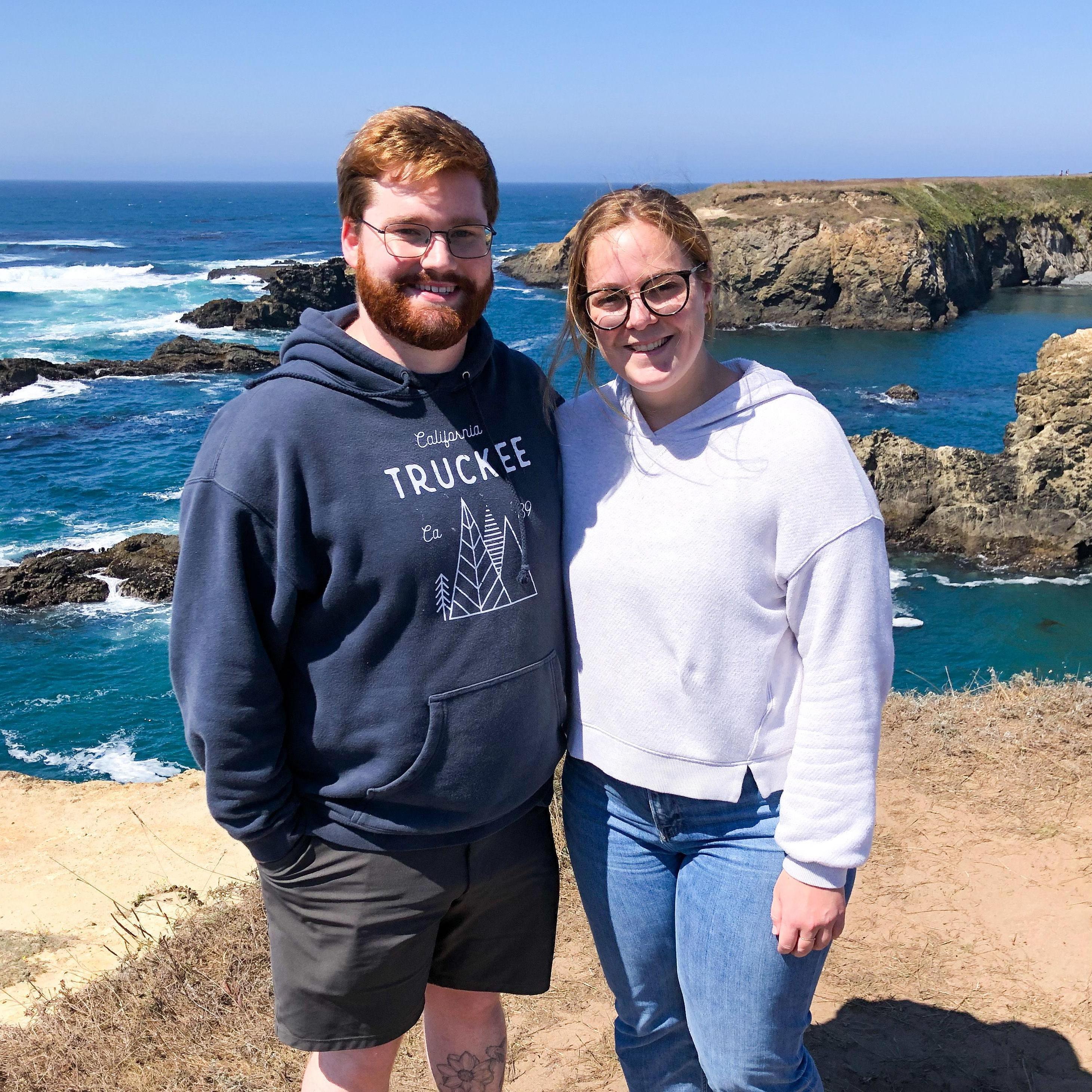 Our first time in Mendocino!