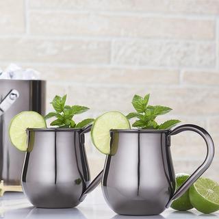 Gunmetal Mule Mug, Set of 2