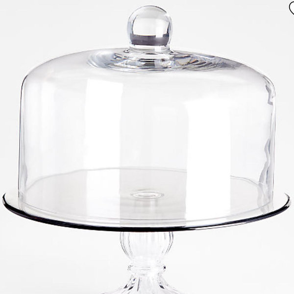 Claude Glass Cake Stand with Lid