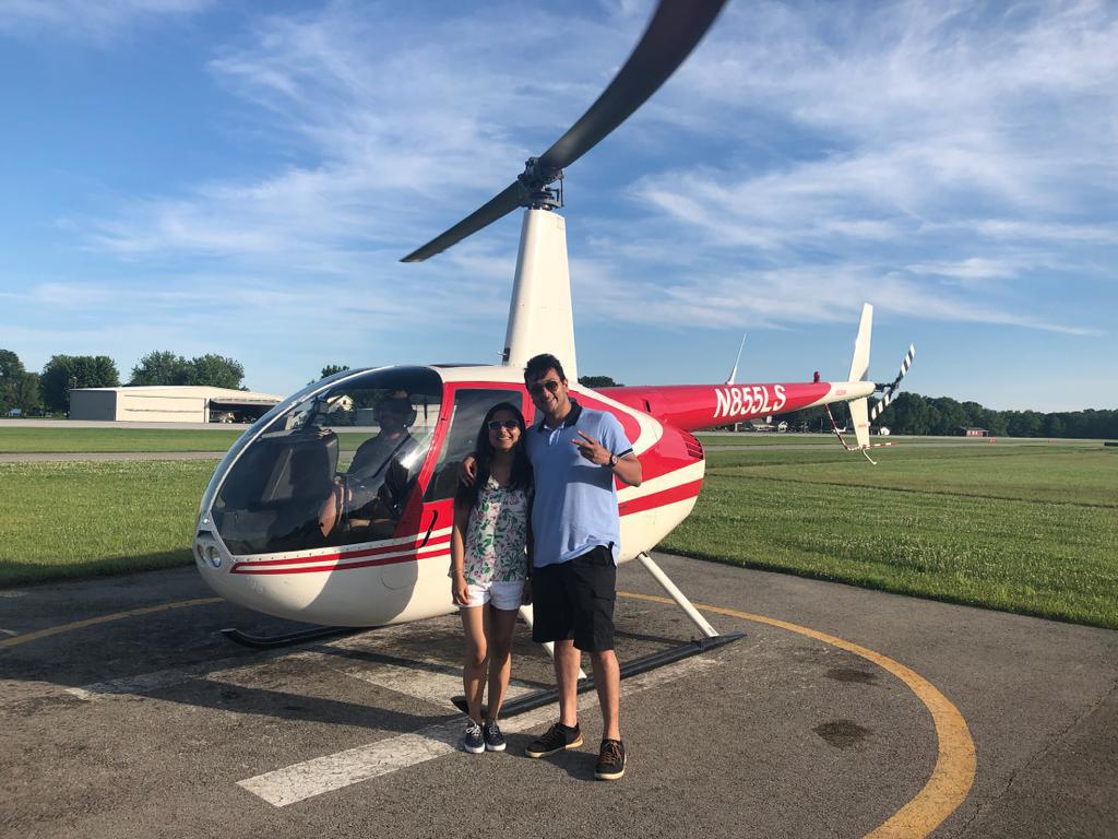 Air helicopter tour Putin-Bay, OH