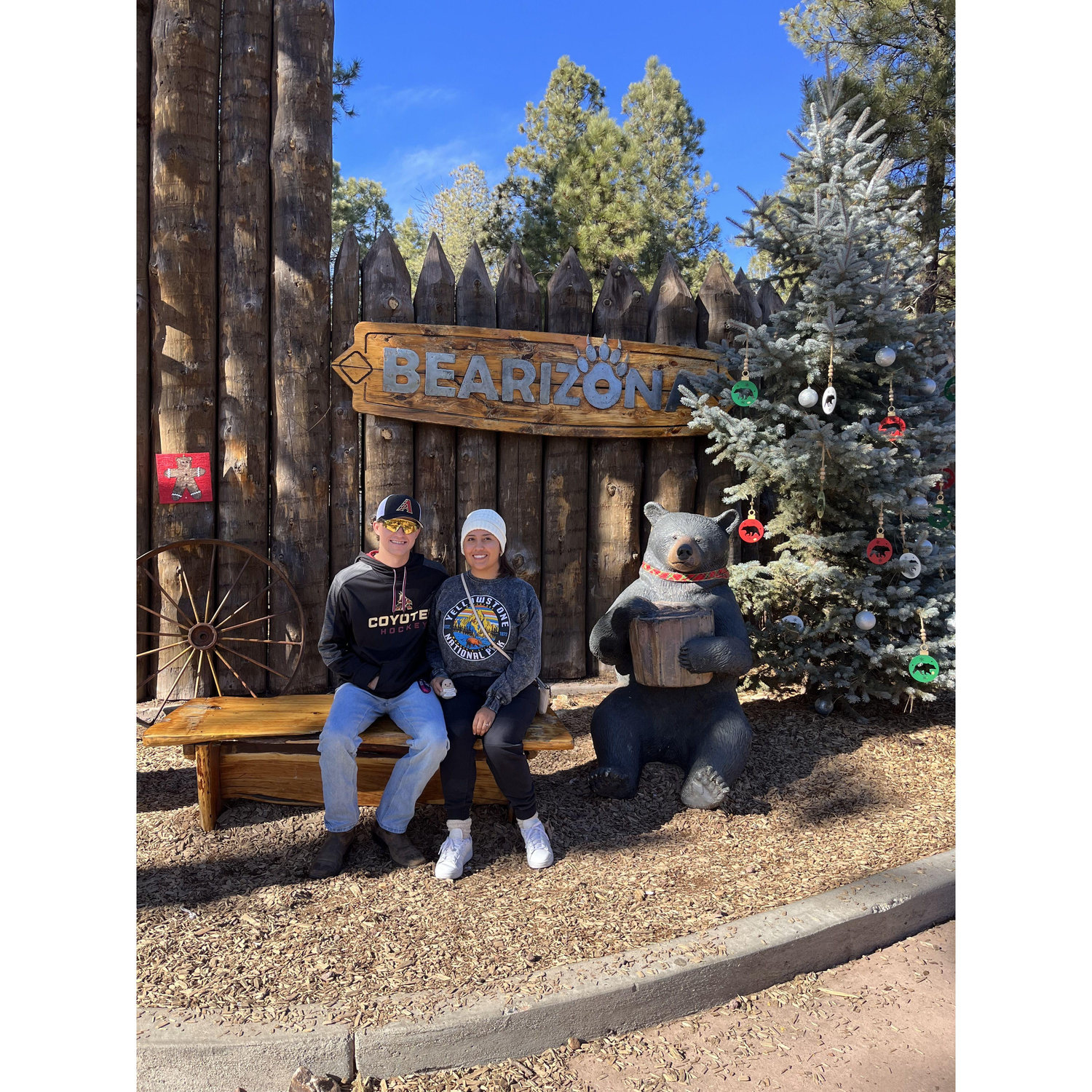 Decided to take a trip up north to Flagstaff. While being there, we decided to visit Bearizona. Very cool to see the wildlife and shows that they provided