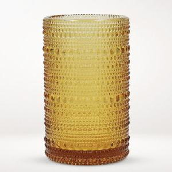 Fortessa Jupiter Highball Glasses, Set of 6, Amber