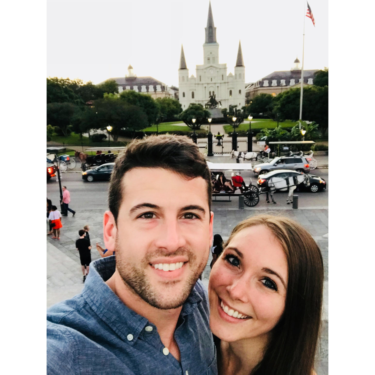 Jackson Square in New Orleans, LA