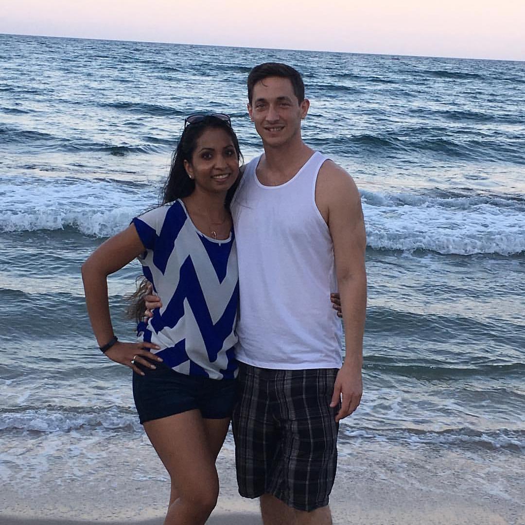 Sunsets on the beach