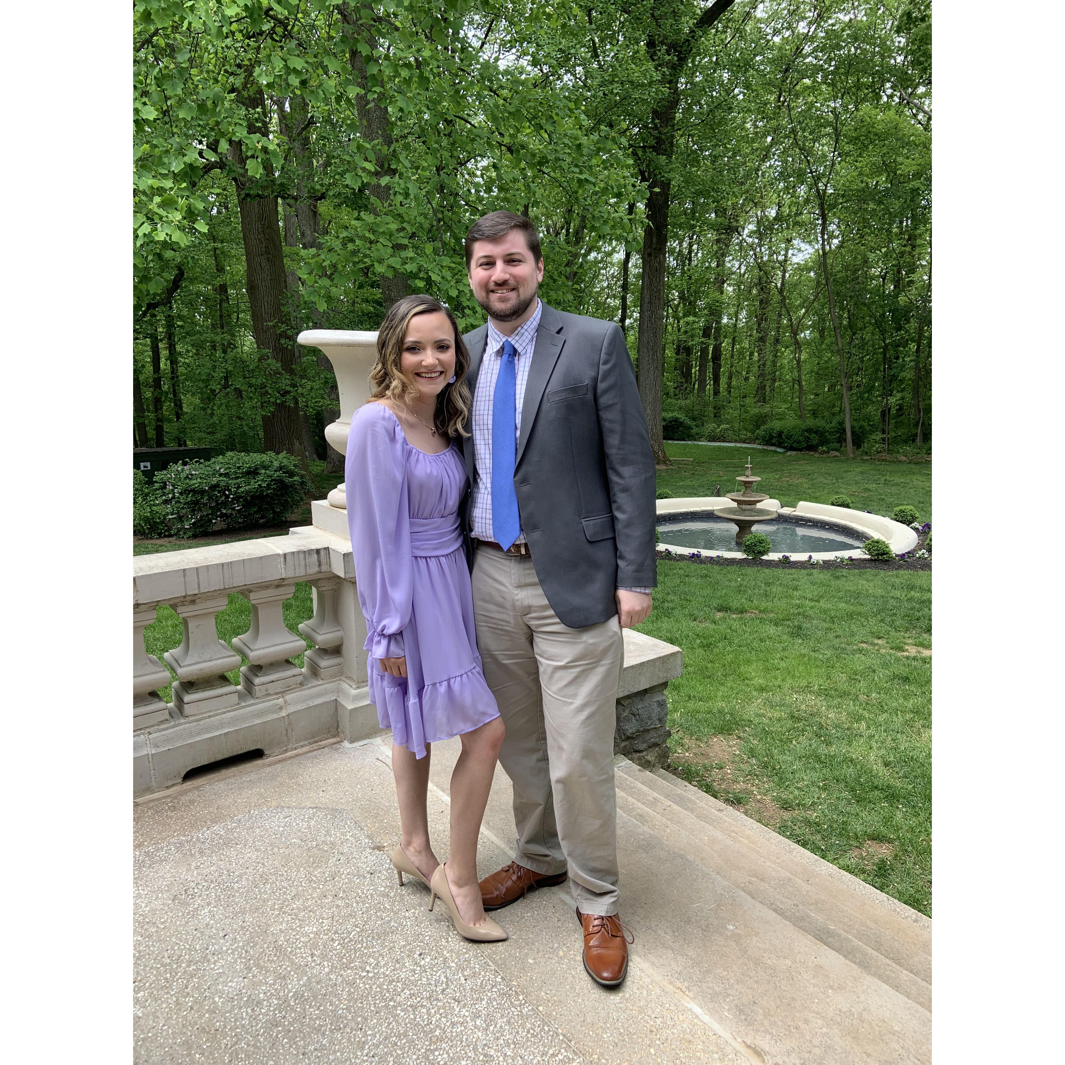 At a friends wedding