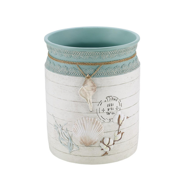 Avanti Farmhouse Shell Wastebasket