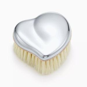 Tiffany Heart Baby Brush with Engraving