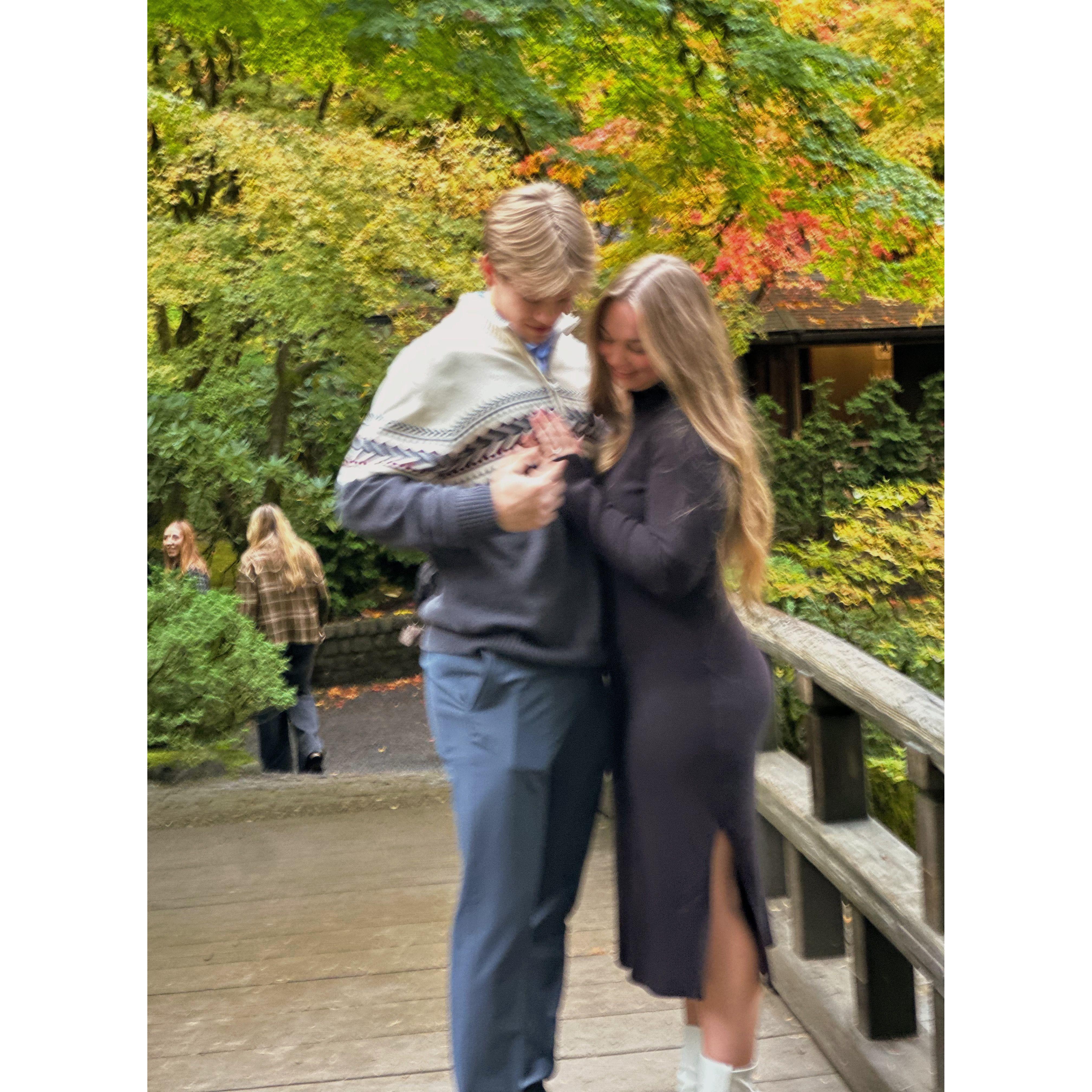 When we got engaged