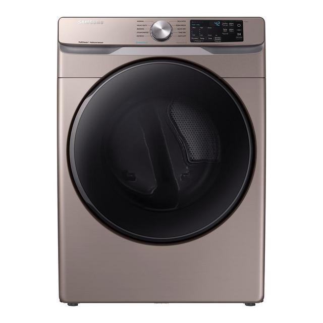 7.5 cu. ft. Champagne Gas Dryer with Steam
