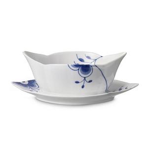 Royal Copenhagen Blue Fluted Mega Sauce Boat, 9"