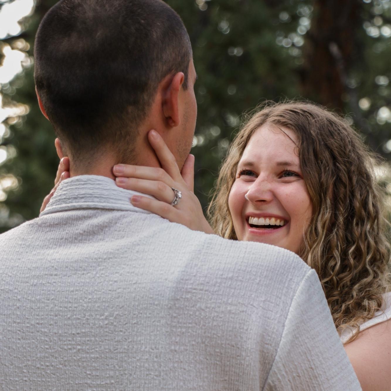 August 2025 - our engagement photoshoot taken by a friend of ours