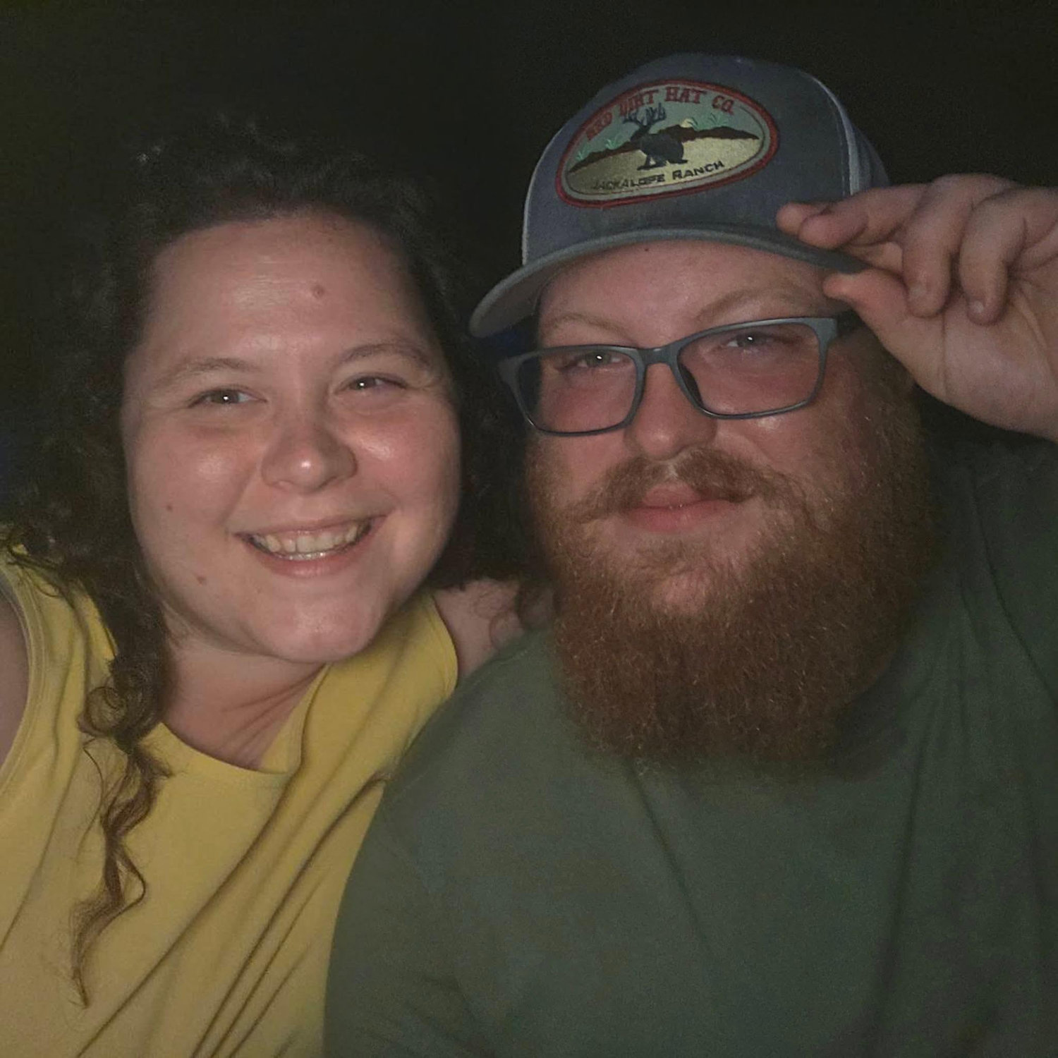 Tony's first Fourth of July at the Young Family Cabin