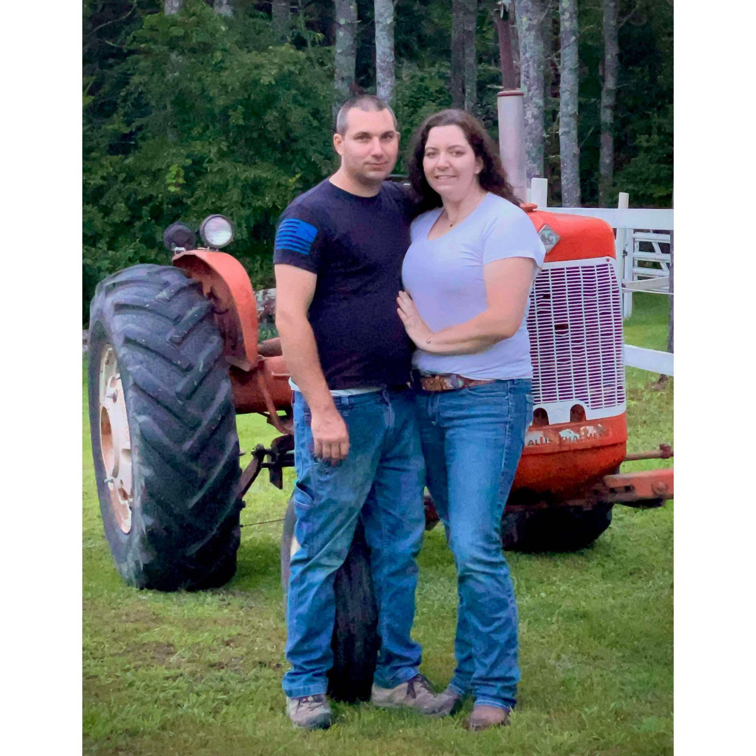 Our not so professional attempt at an invitation photo