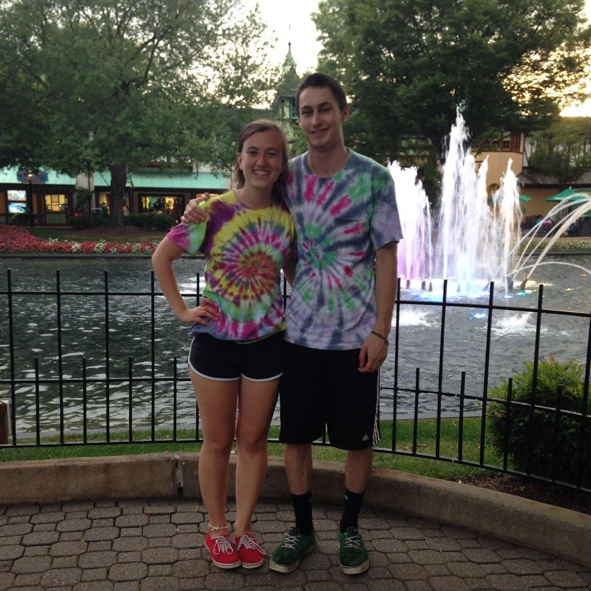 The first of many visits to King's Dominion amusement park
Summer 2014