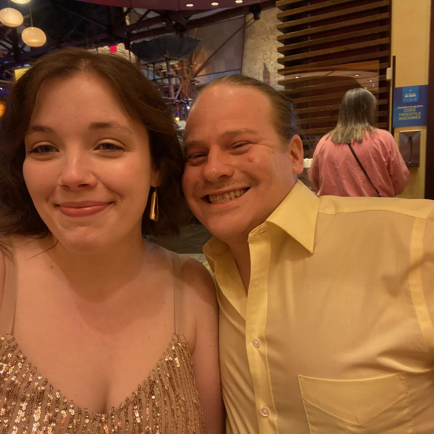 James and Danielle at Mohegan Sun.