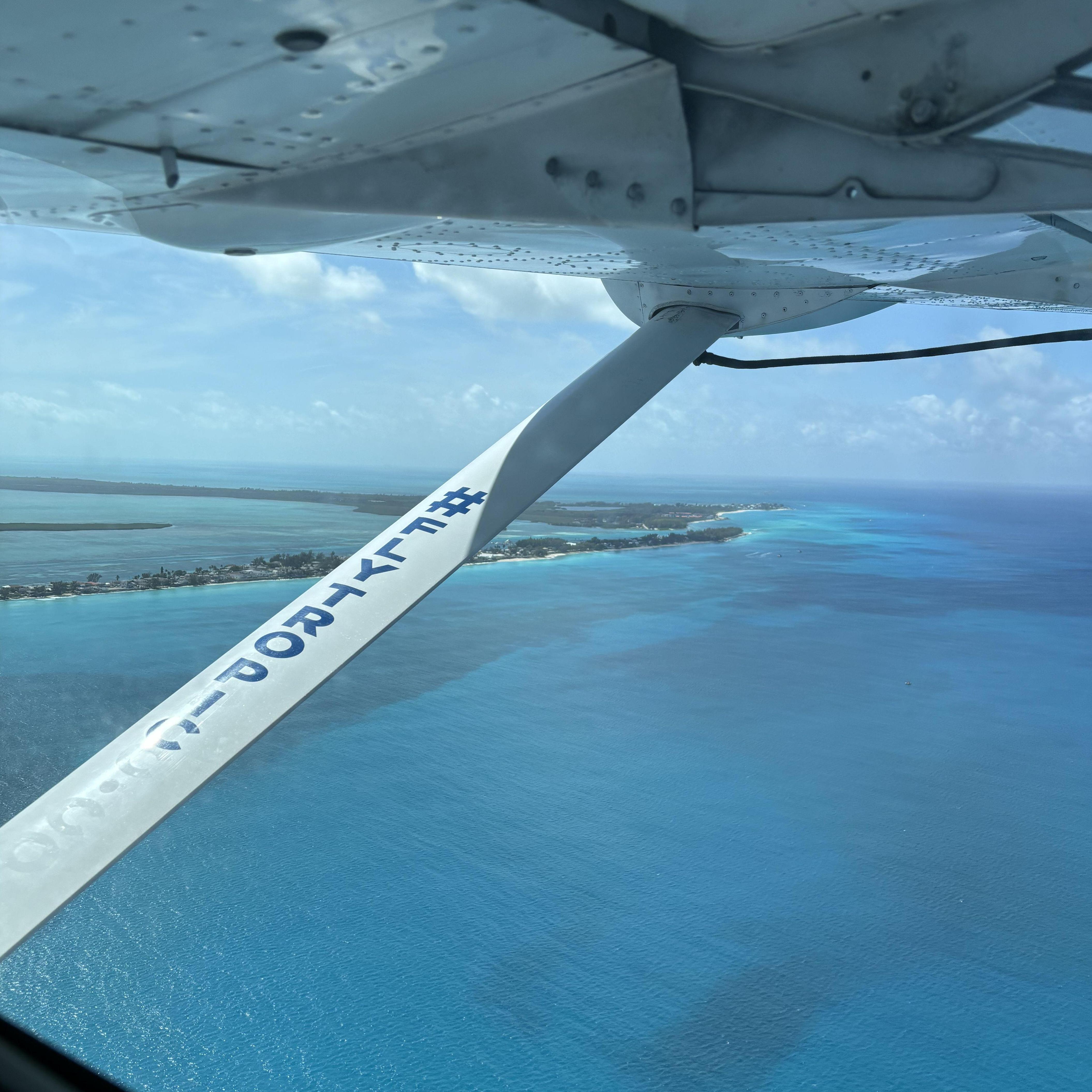 Bimini from above. March 2024.