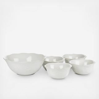French Perle 5-Piece Salad Set