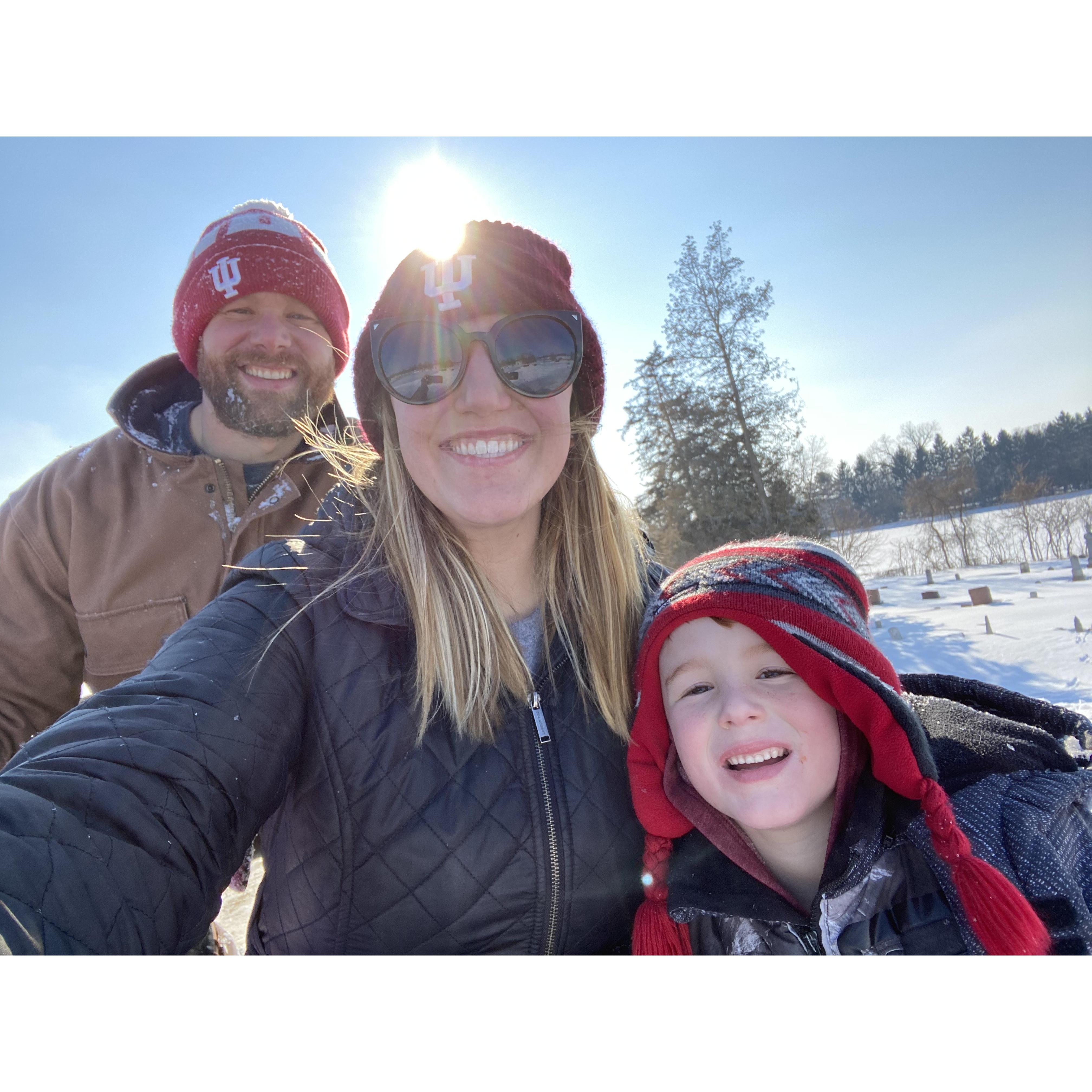 Snow much fun this day!
