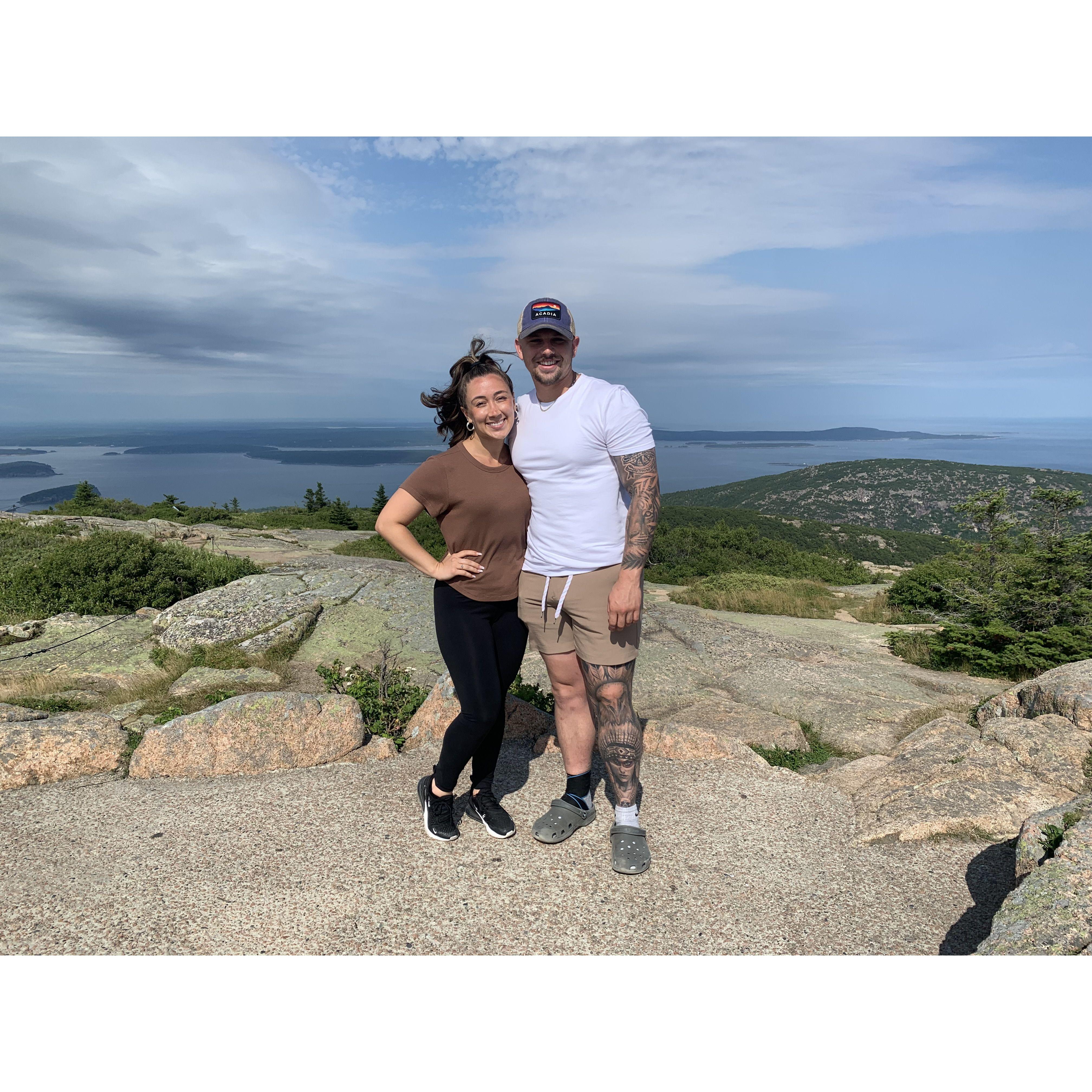 Hike in Bar Harbor, ME