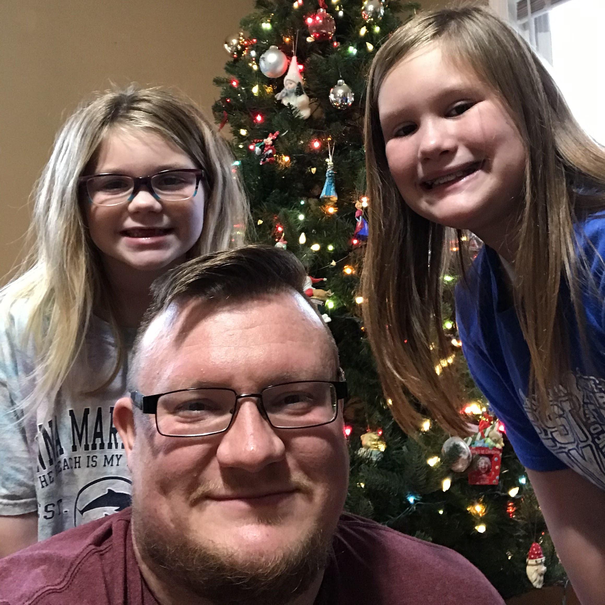 We 'decorated the Christmas tree together' via FaceTime.