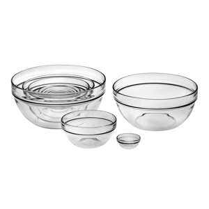 Williams Sonoma Glass Mixing Bowl 10-Piece Set