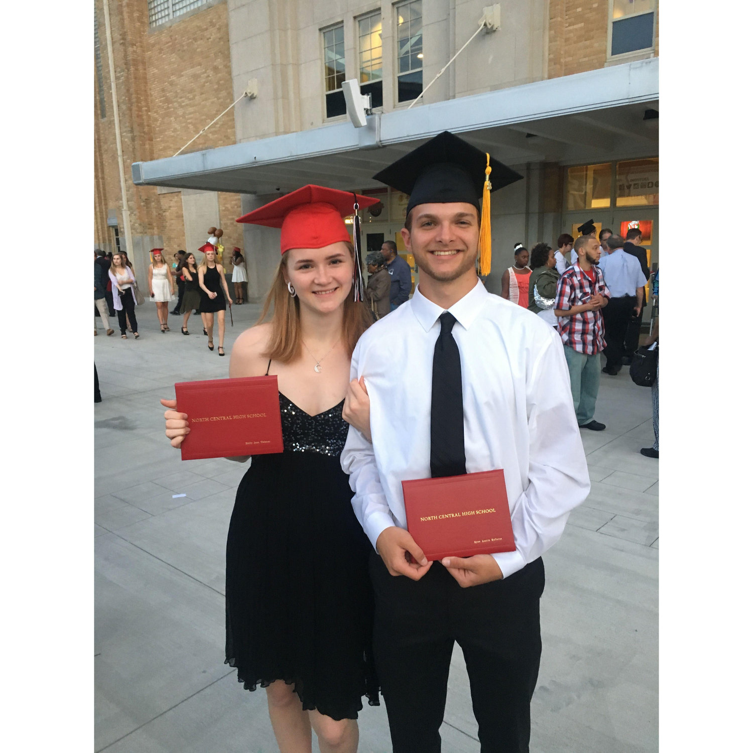 When we became high school Graduates. (2016)