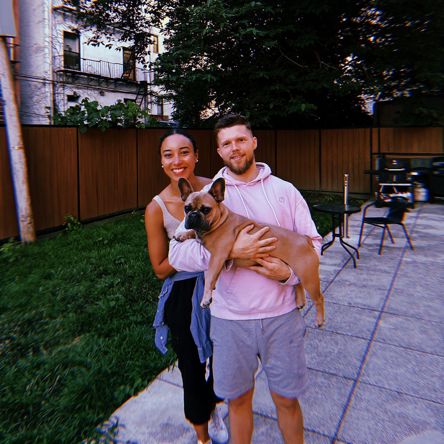 In Brooklyn with Zuko - Our favorite place!