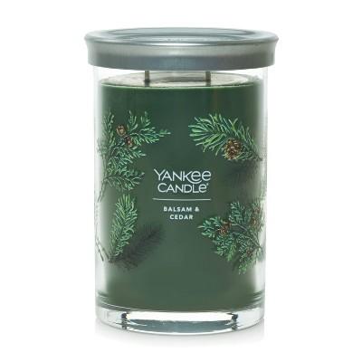 20oz Signature Large Tumbler Candle Balsam & Cedar - Yankee Candle