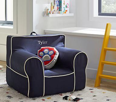 Navy with White Piping Anywhere Chair®