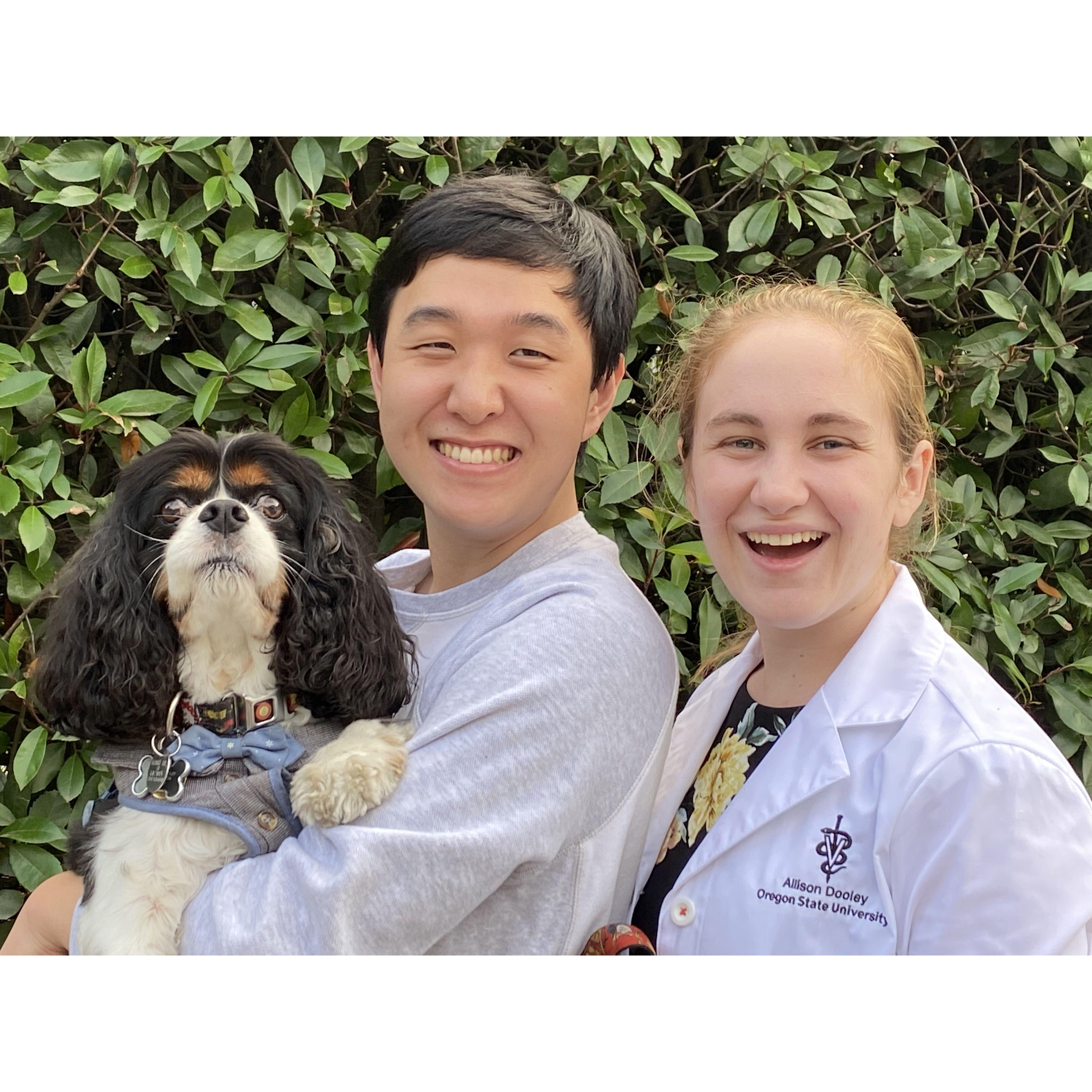 Allison’s White Coat Ceremony (Covid version) 2020
