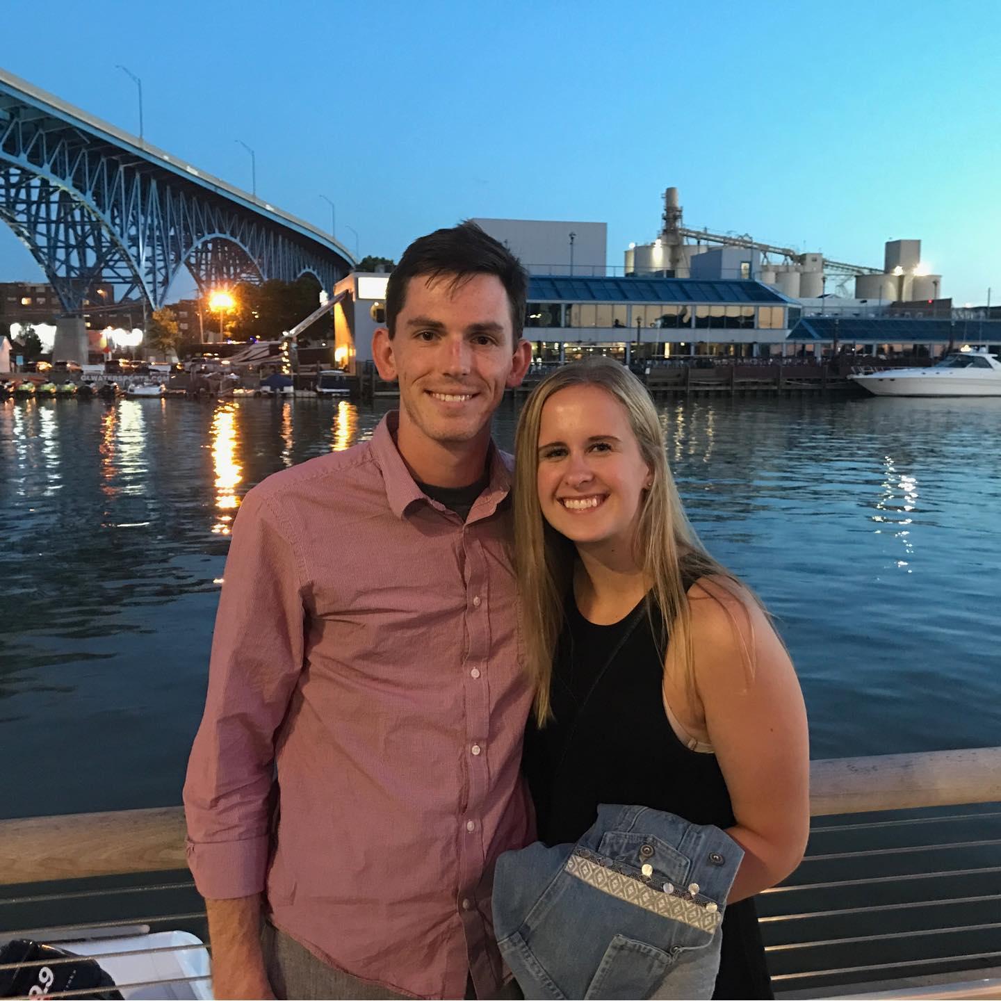 Celebrating our one month anniversary down in the Flats East Bank!