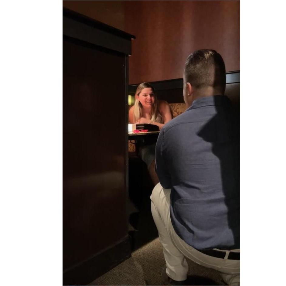 Engaged on 9/9/2021 - our 5 year anniversary