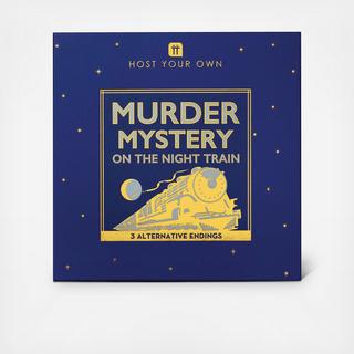 Host Your Own Murder Mystery On The Night Train Game