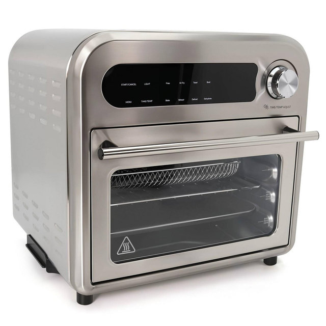 Elite Cuisine 10L Digital Air Fryer Oven - Stainless Steel