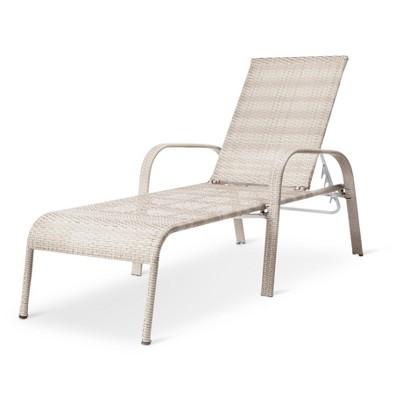 Product description page - Southcrest Patio Chaise Lounge Gray - Threshold™