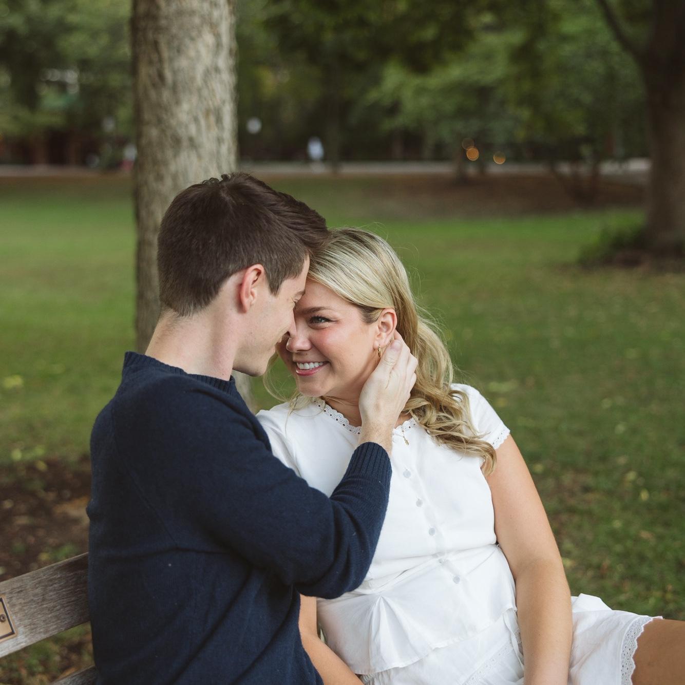 Our engagement photoshoot in Lincoln Park with our wedding photographer!