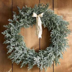 Faux Blue Spruce Wreath