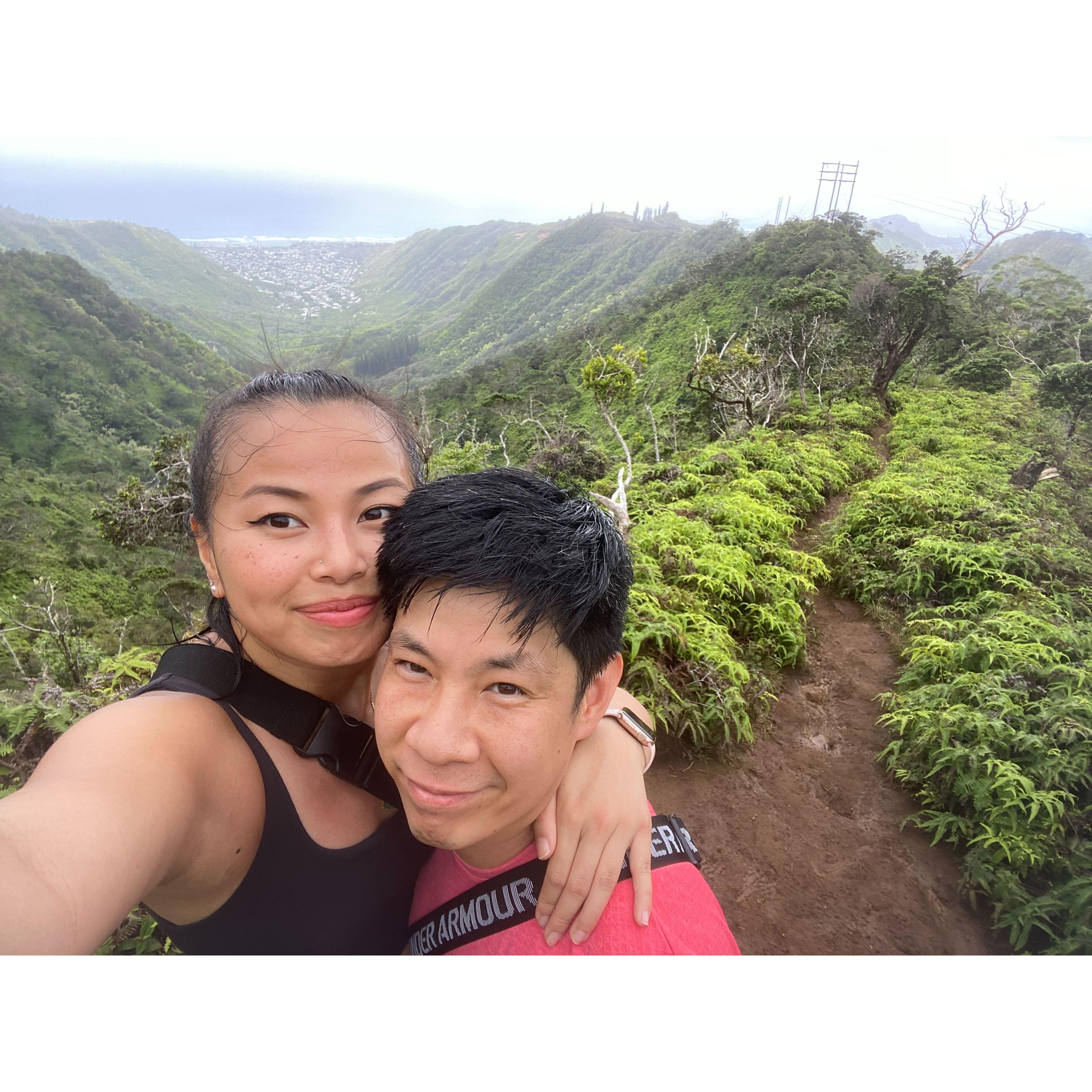 Made it to the top of Wiliwilinui