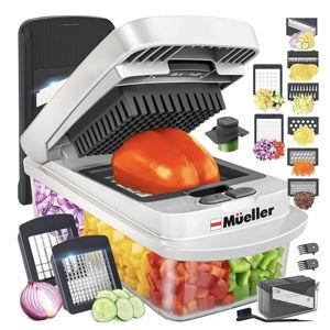 Mueller The Real Original Pro Chopper since 2013 Vegetable Chopper Mandoline Slicer, 8 Blade Food Veggie Chopper Onion Vegetable Cutter with Container, Kitchen Gadgets & Essentials, (10 in 1)