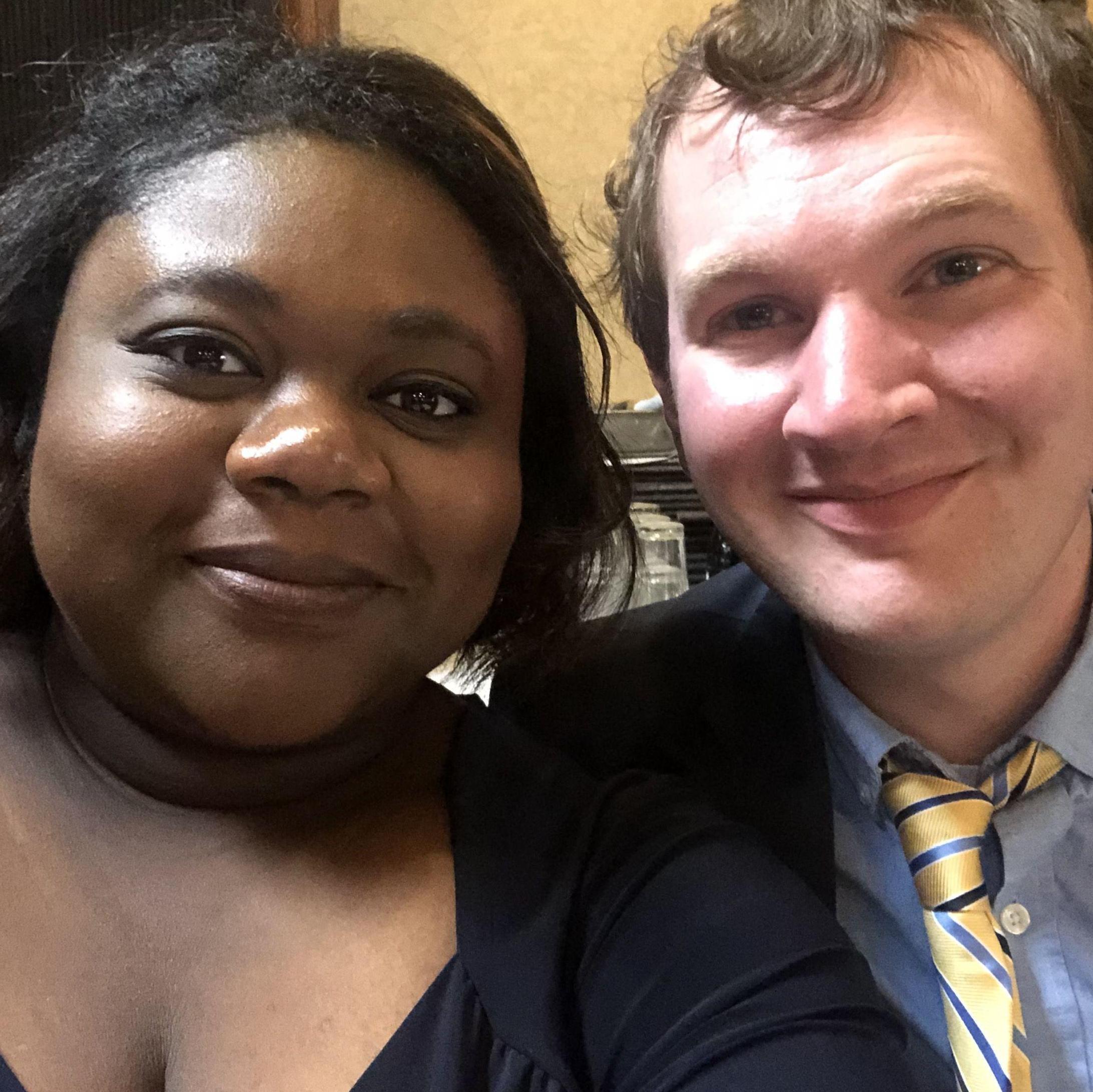 Went to Bryan and Ashley's wedding reception