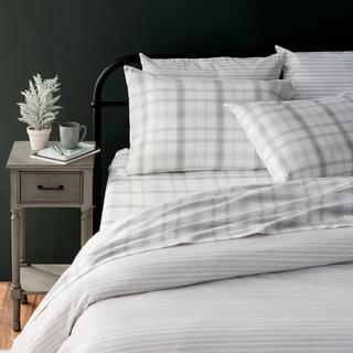Durham Plaid Flannel 4-Piece Sheet Set