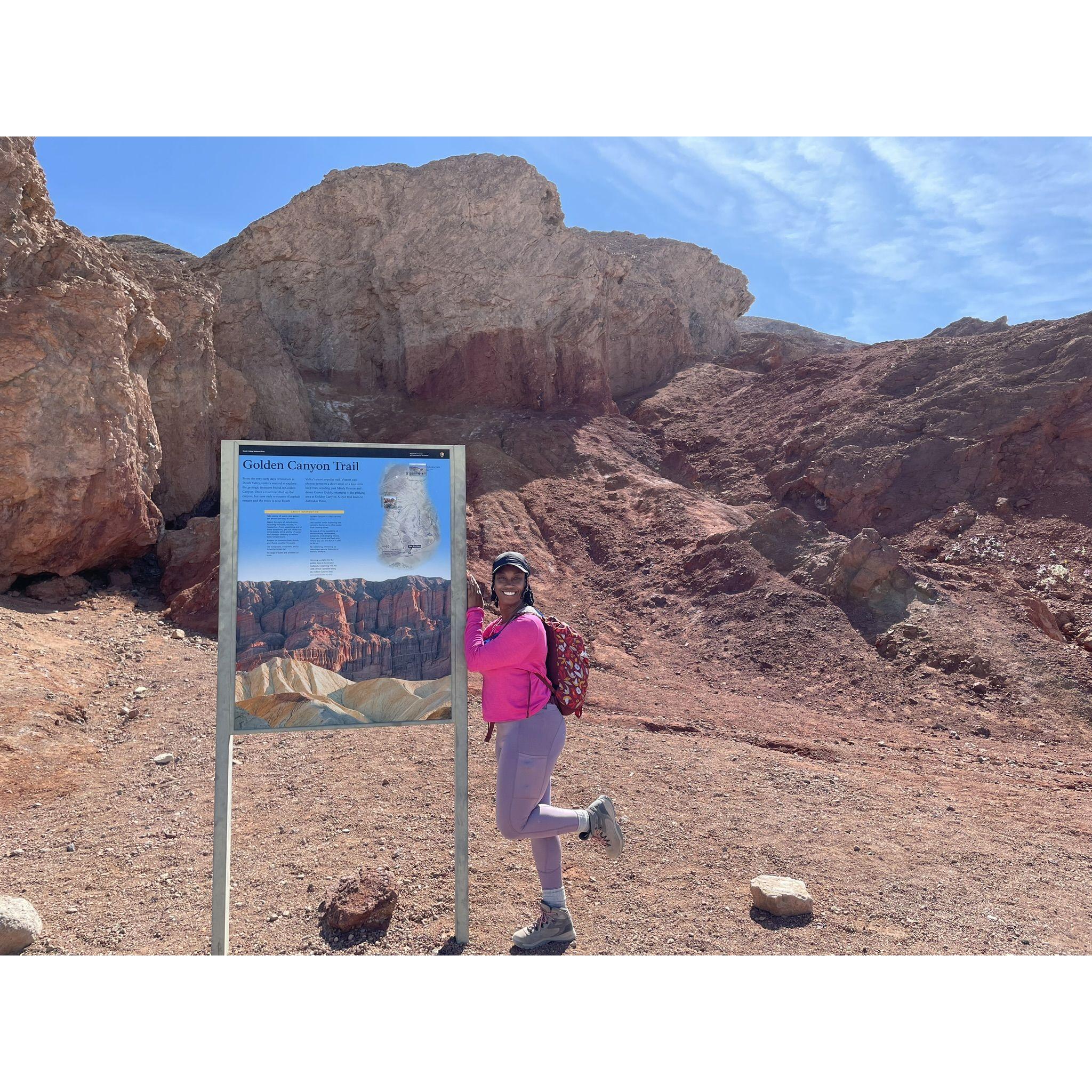 Their families describe them both as "trail blazers" except they took that literally by hiking in Death Valley