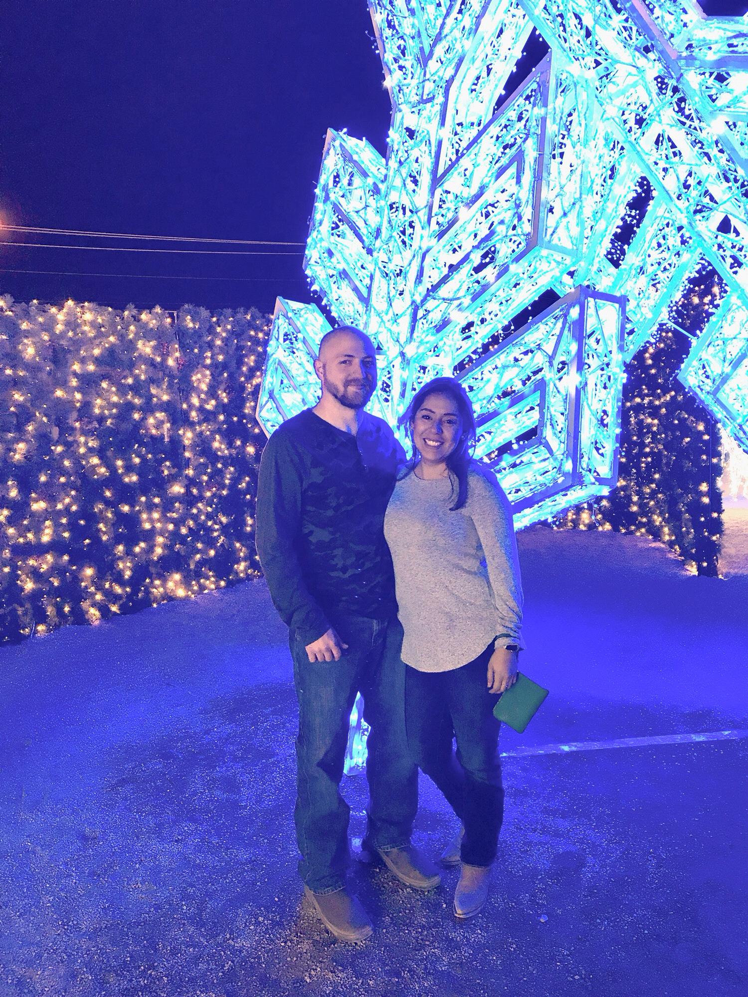 Enchanted night out with the McGee's, Braddy's and Redder families.