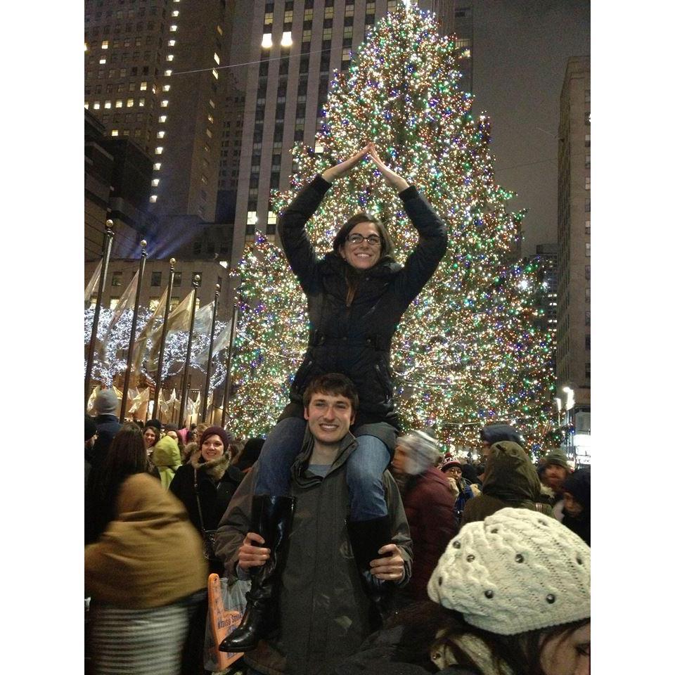 First Christmas in NYC together <3 <3 <3