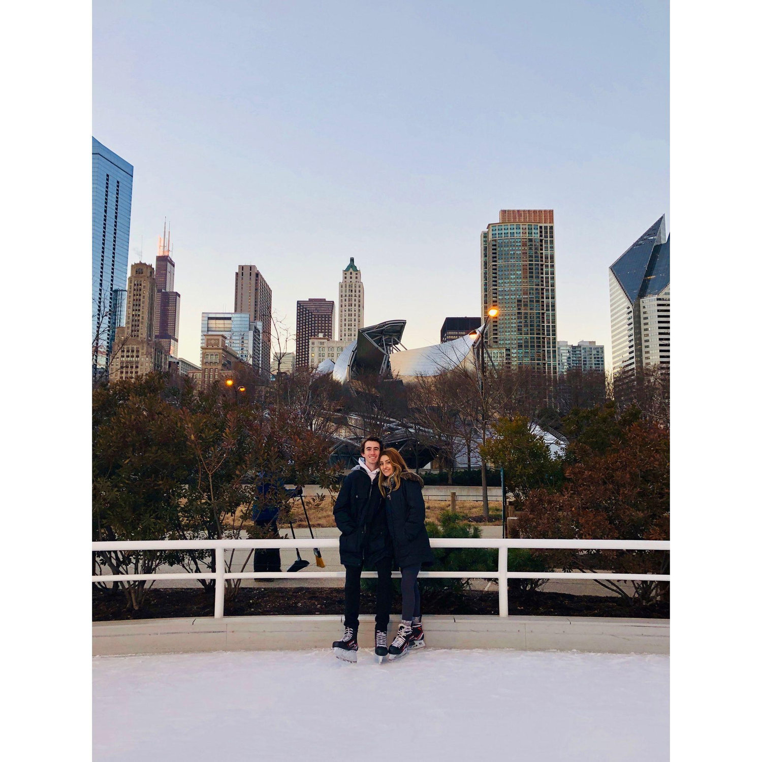 Ice skating at Maggie Daley Park - 12/17/18