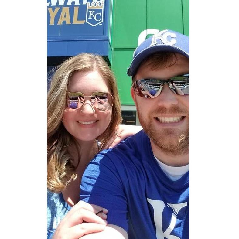 At the Royals Game in June 2019