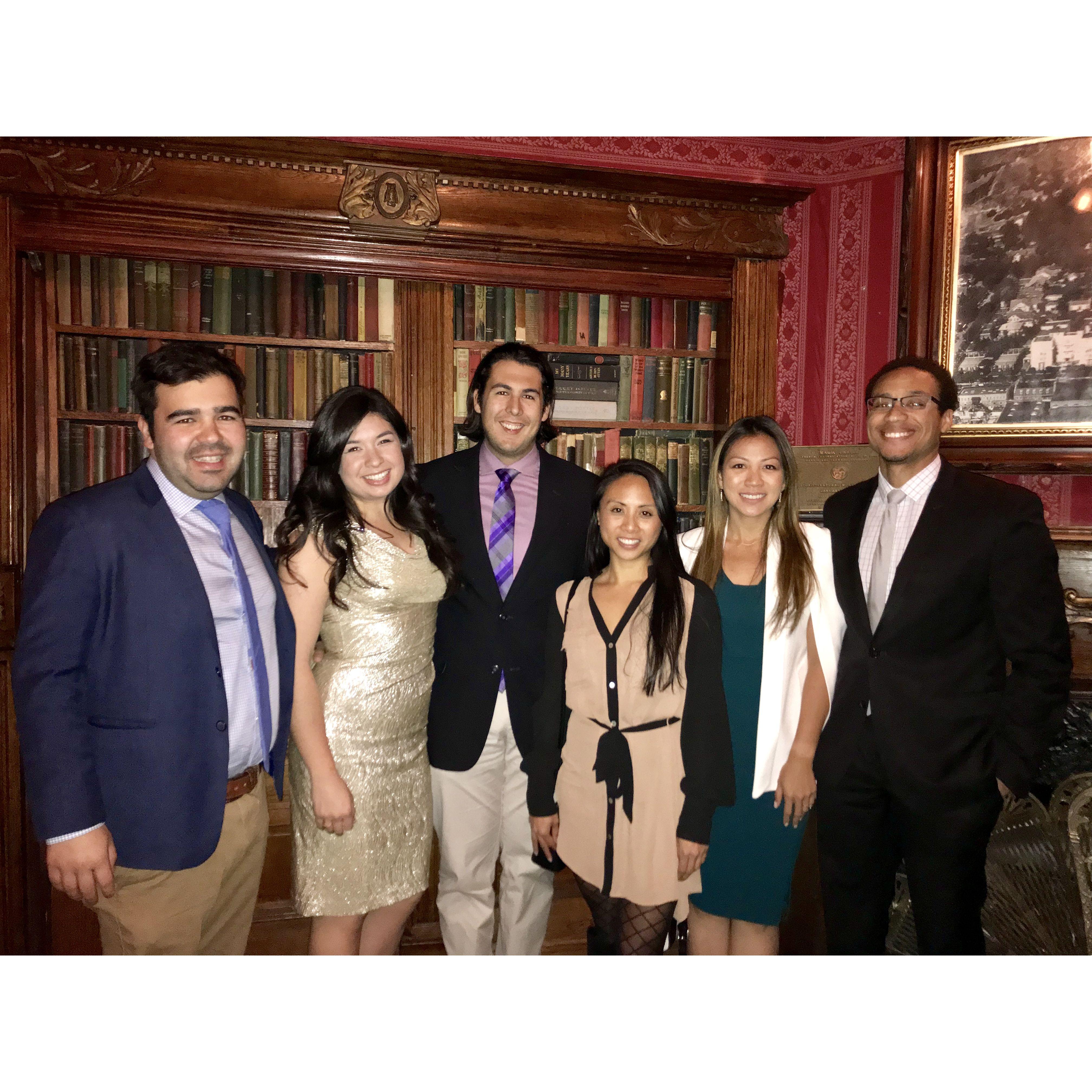 We celebrated our first anniversary with friends at The Magic Castle, an LA institution