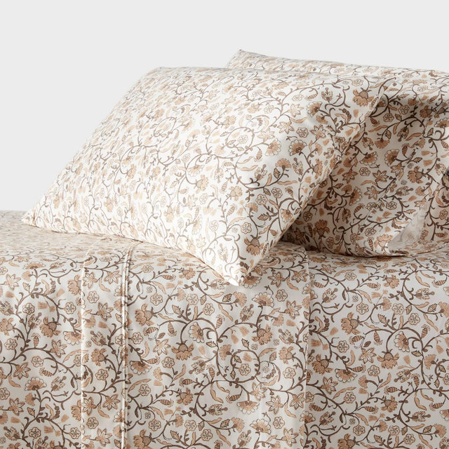 Queen 400 Thread Count Performance Sheet Set Cool Floral - Threshold™